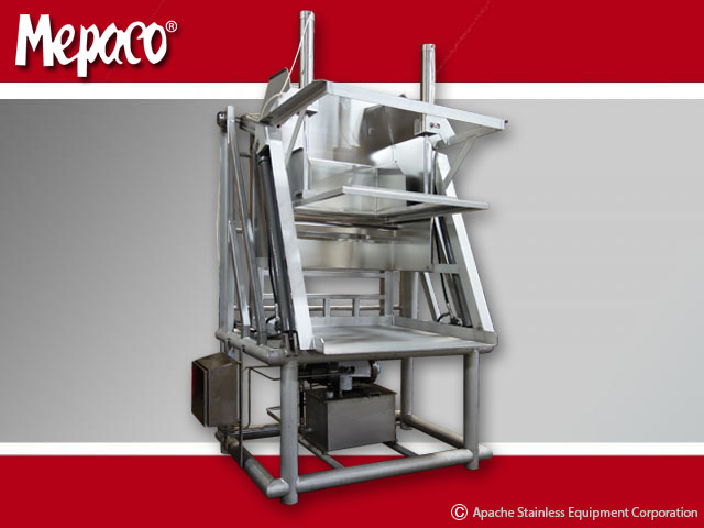 Food Product Bulk Dumper Equipment Customized for Extreme Sanitation Protocols